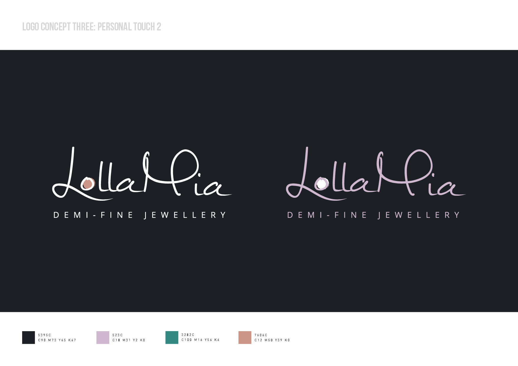 Lolla Mia Logo/Brand Creation | Logo Concept Personal Touch
