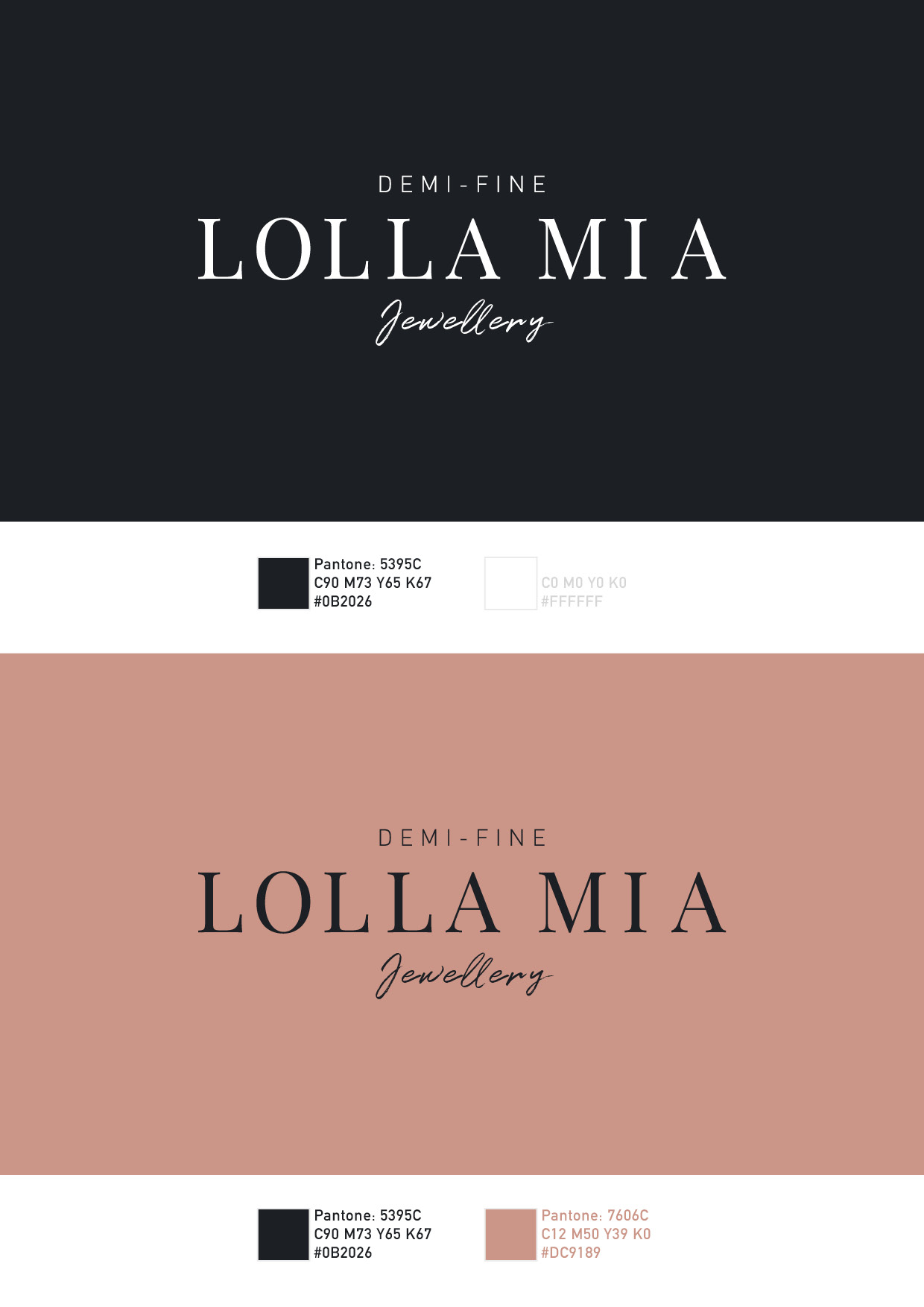 Lolla Mia Logo/Brand Creation | Final Logos
