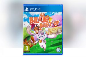 Bilile Bust Up | Indie Game Logo Mock Up for Billie Bust Up