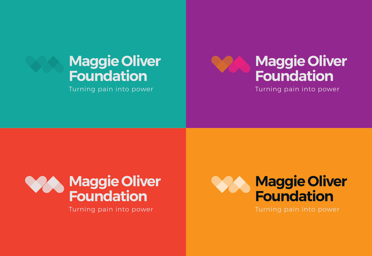 Maggie Oliver Foundation | Logo Concepts from Presentation