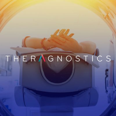 Theragnostics | Leaflet and Pull Up Banner Design | My Name is Dan