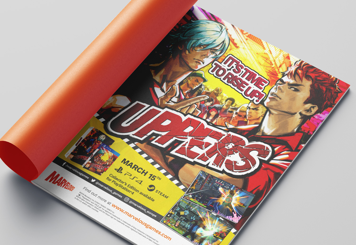 My Name is Dan Graphic Translations and Designs for UPPERS by Marvelous Games
