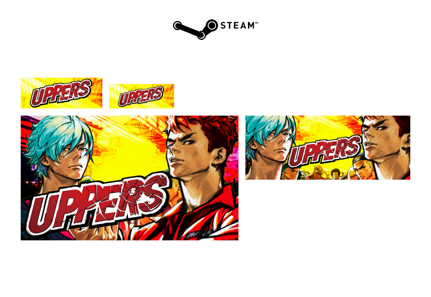 My Name is Dan Graphic Translations and Designs for UPPERS by Marvelous Games