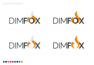 DIMFOX Logo Design - Unused Concept 1