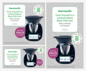 My Thermomix My Way Campaign for Vorwerk | Thermomix Noir Finance Offer Social Posts