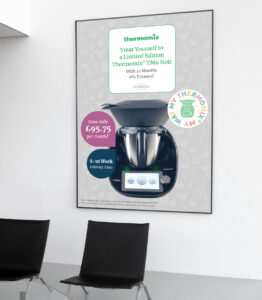My Thermomix My Way Campaign for Vorwerk | Campaign Poster for Thermomix Black Finance Offer