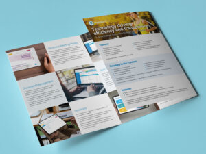 Pension Pal Promotional Brochure | Fold Example