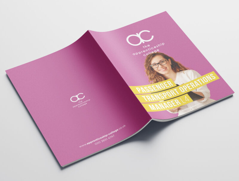 The Apprenticeship College Course Brochure Design - My Name is Dan