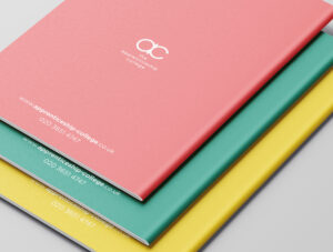 The Apprenticeship College Course Brochures | Colourful Back Cover Designs