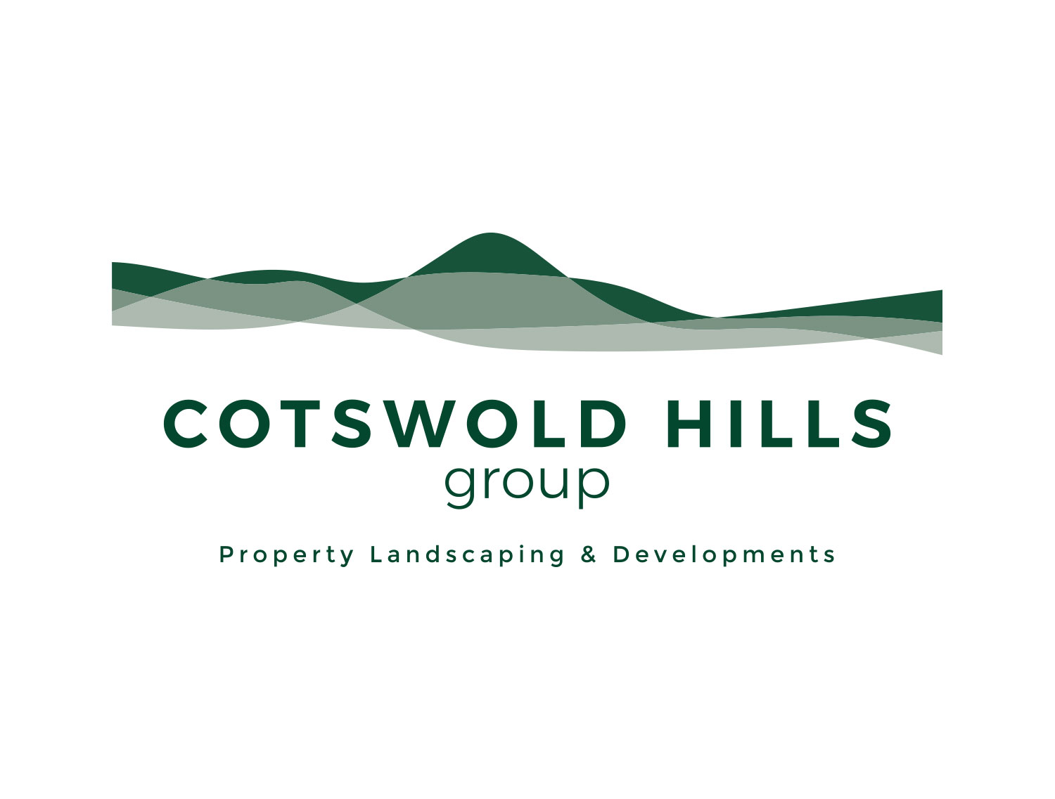 Cotswold Hills Group Logo Design | Final Logo Design - Light Version