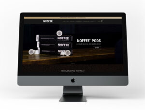 NOFFEE Website Design & Build | Desktop Version of NOFFEE Website